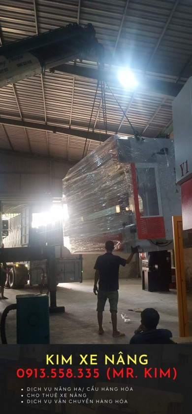 Dịch vụ vận chuyển máy móc, dọn xưởng trọn gói tại Bàu Bàng, Bình Dương