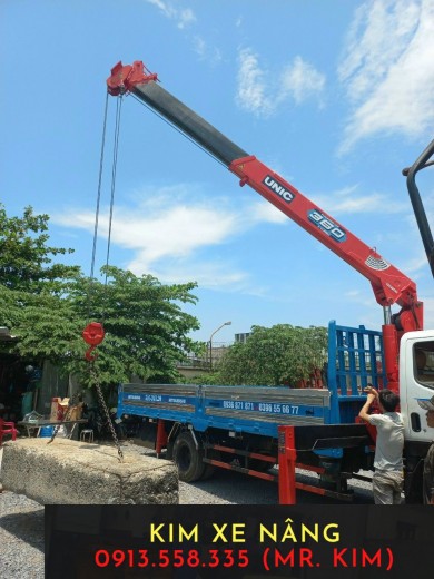 Dịch vụ cẩu nâng hạ máy móc tại An Phú, Bình Dương