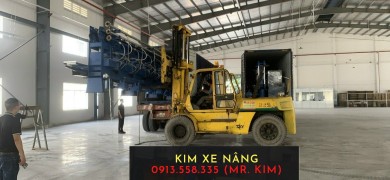 Dịch vụ nâng hạ hàng hóa máy móc tại Thuận An, Bình Dương