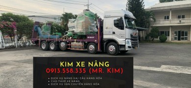 Thuê xe vận chuyển máy móc, di dời nhà xưởng giá trọn gói tại Tân Uyên, Bình Dương